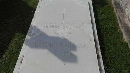 La tumba de Pedro Salinas